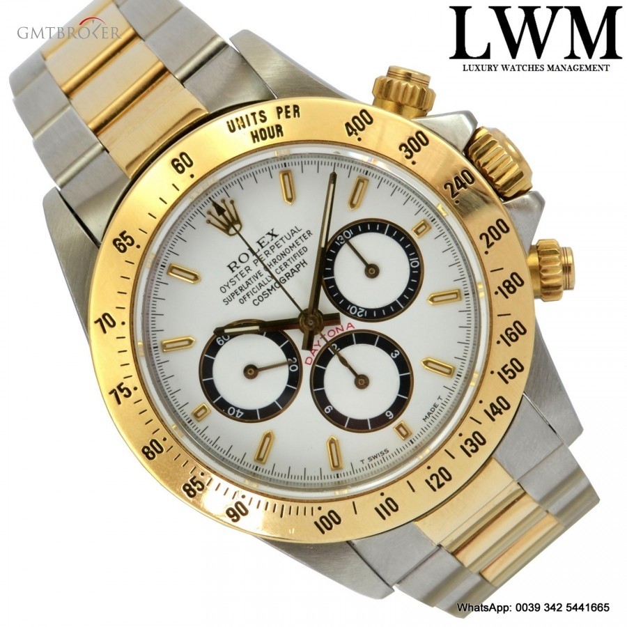 Rolex Daytona 16523 Cosmograph white dial 1989s 116520 747239