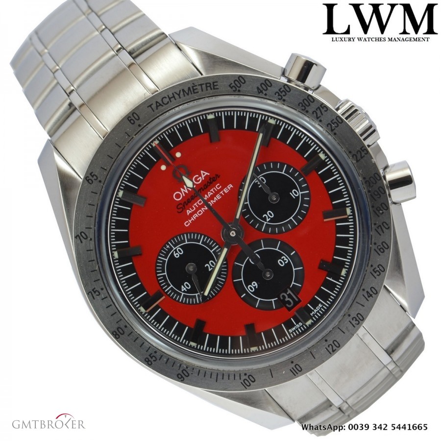 Omega Speedmaster 35066100 Schumacher Legend red dial 3506.61.00 772064