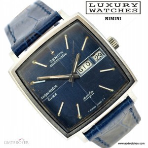 Zenith Respirator Luxe AFP Square Day-Date blued dial 19 nessuna 720637
