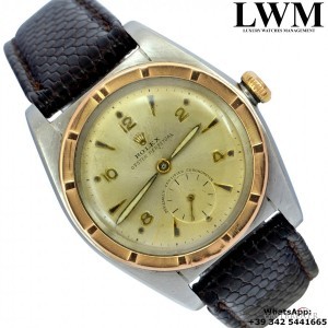 Anonimo ROLEX   BubbleBack 5013 ovetto silver dial 1948 5013 852821
