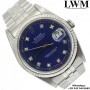 Rolex Datejust 16234 Blue Diamond dial Full Set