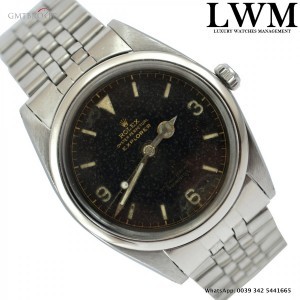 Rolex Explorer 5504 Big Size glossy gilt chapter ring 5504 802125