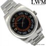 Rolex Oyster Perpetual 116000 black orange arabic dial F