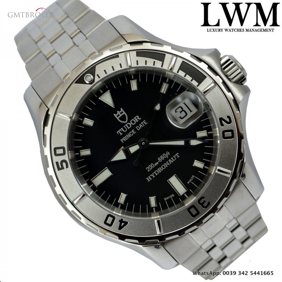 Tudor Hydronaut 89190 Price Date black dial Full Set 200 89190 783020