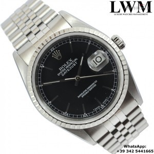 Rolex Datejust 16220 black dial Full Set 16220 846679