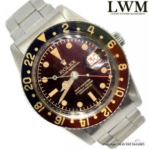 Rolex GMT Master 6542 OCC galvanic brown dial bakelite b 6542 783725
