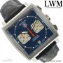 TAG Heuer Monaco CW2113 chronograph Steve McQueen blue dial