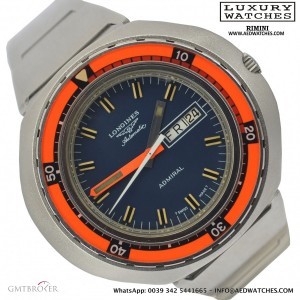 Longines Admiral Diver 8557 Day-Date very rare 1972 8557 725631