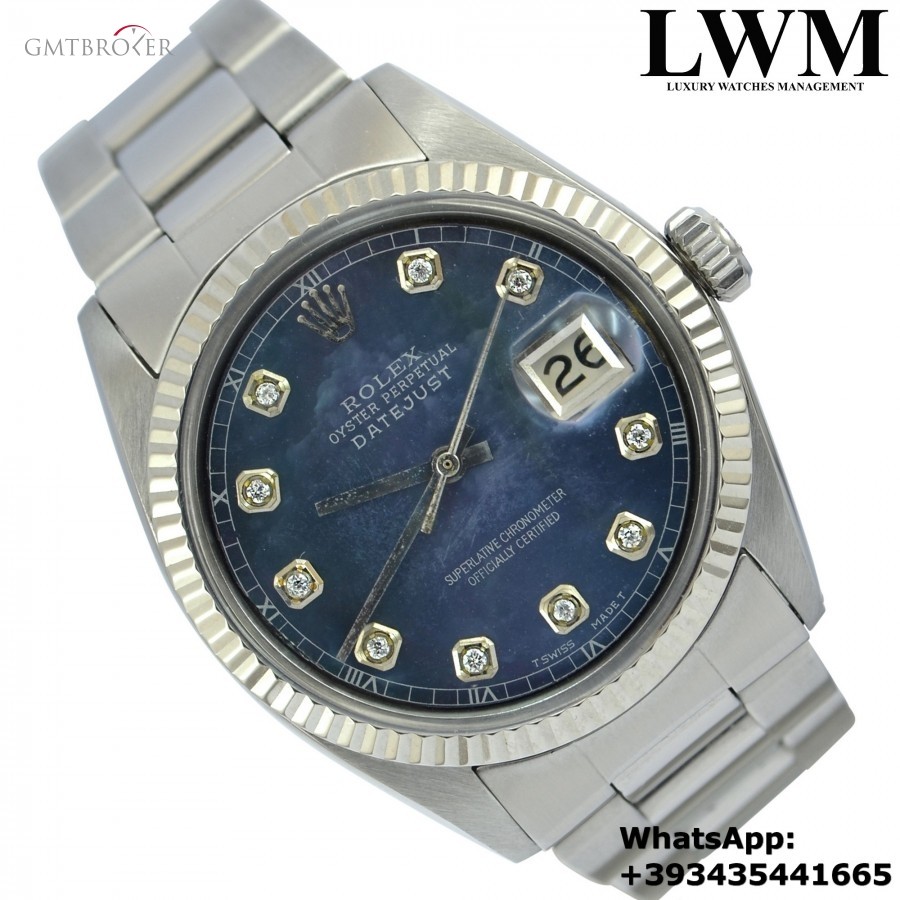 Rolex Datejust 1601  Mother of Pearl Diamonds di 1601 856286