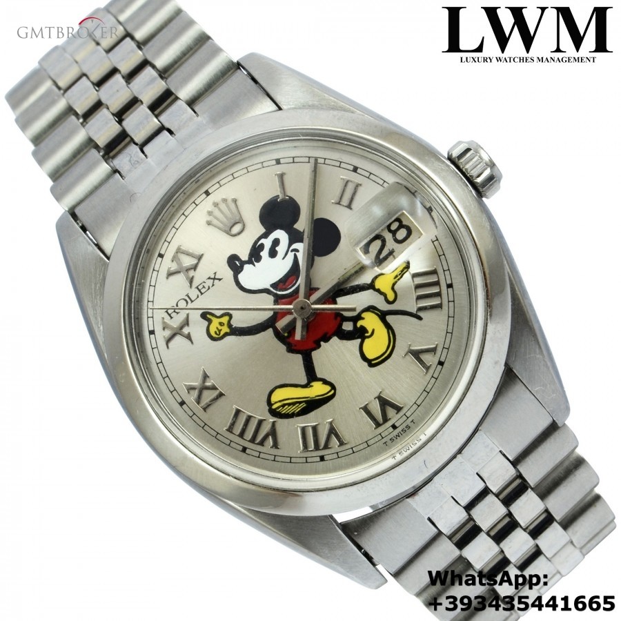 Rolex Oysterdate 6694 Precision MICKEY MOUSE dial 6694 863654