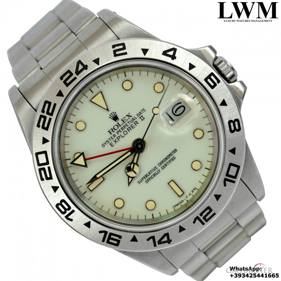 Rolex Explorer 16550 cream Ivory Rail dial 1985 16550 844759