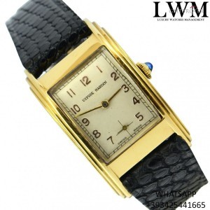 Anonimo ULYSSE NARDIN Locle Suisse Curved Square Yellow Go nessuna 821267