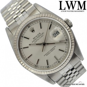 Rolex Datejust 16234 silver dial Full Set 1991s 16234 740049