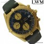 Breitling Chronomat 81950 yellow gold 18KT black dial 1984