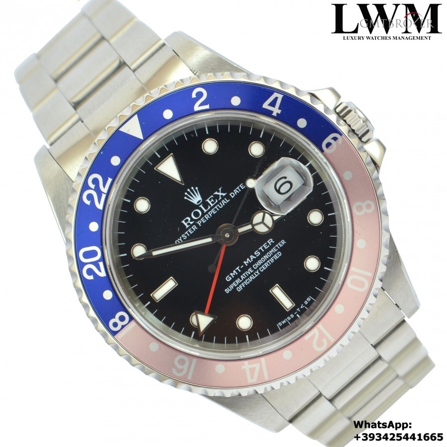 Rolex GMT Master I 16700 Pepsi 1999 16700 844201