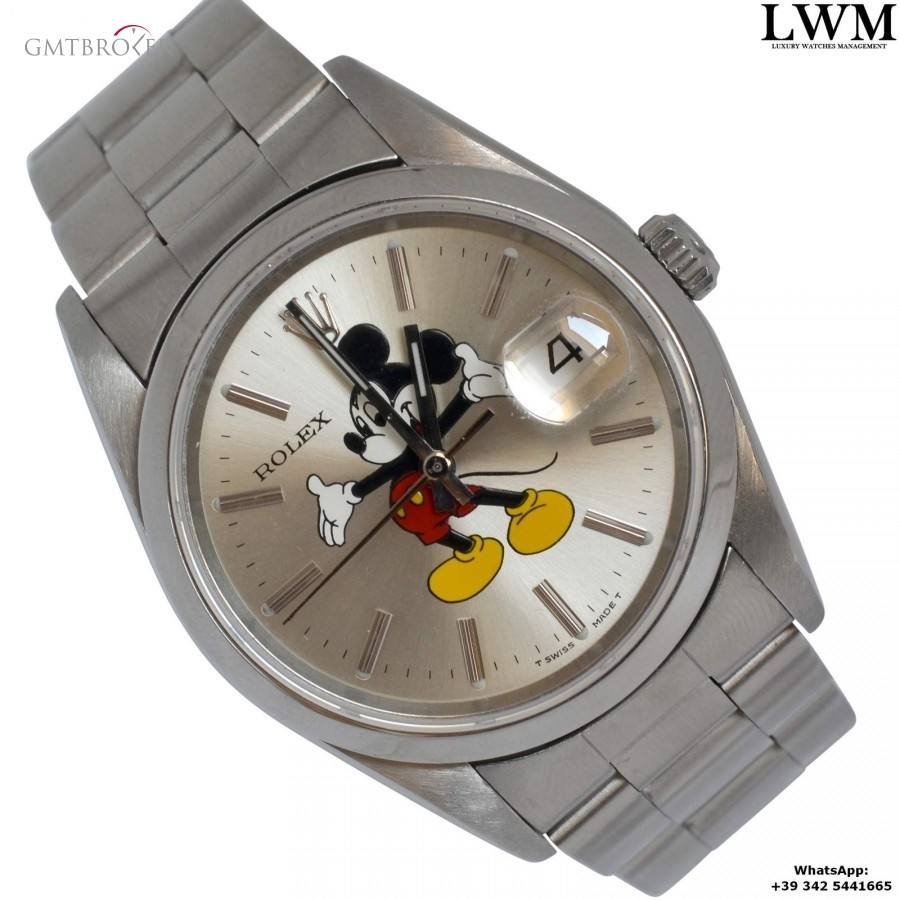 Rolex Date 15200 by Mickey Mouse dial automatic 15200 892739