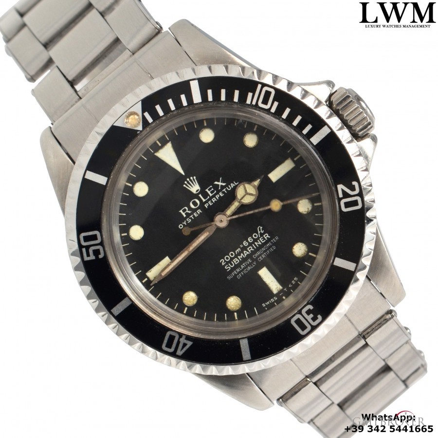 Rolex Submariner 5512 4 Lines meters first dial 1 5512 880247