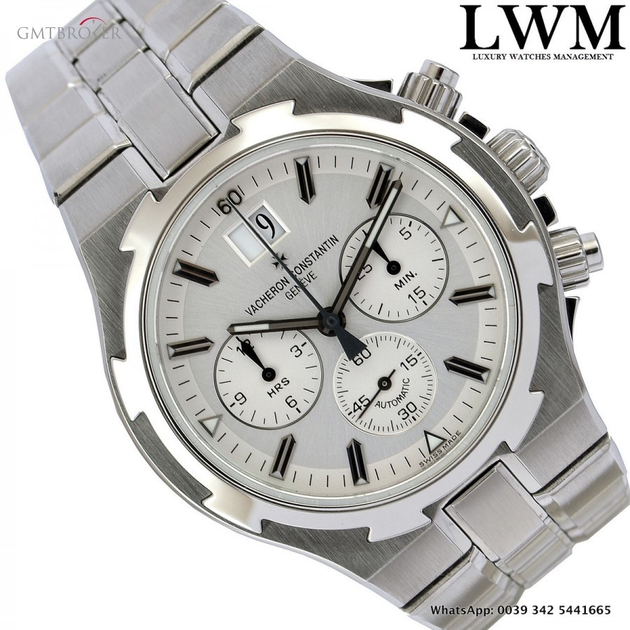 Vacheron Constantin Overseas 49140 Chronograph silver dial Full Set 20 49140-49140423A8790 790664