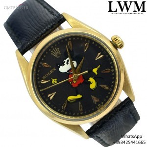 Rolex Oyster Perpetual 6564 by Mickey Mouse black 6564 856070