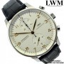 IWC Portoghese IW371401 chronograph white dial F