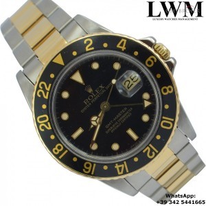 Rolex GMT Master 16753 black dial Full Set 1985 16753 854849
