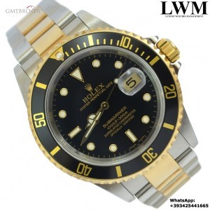 Rolex Submariner 16613 Date black dial Never poli 16613 849833