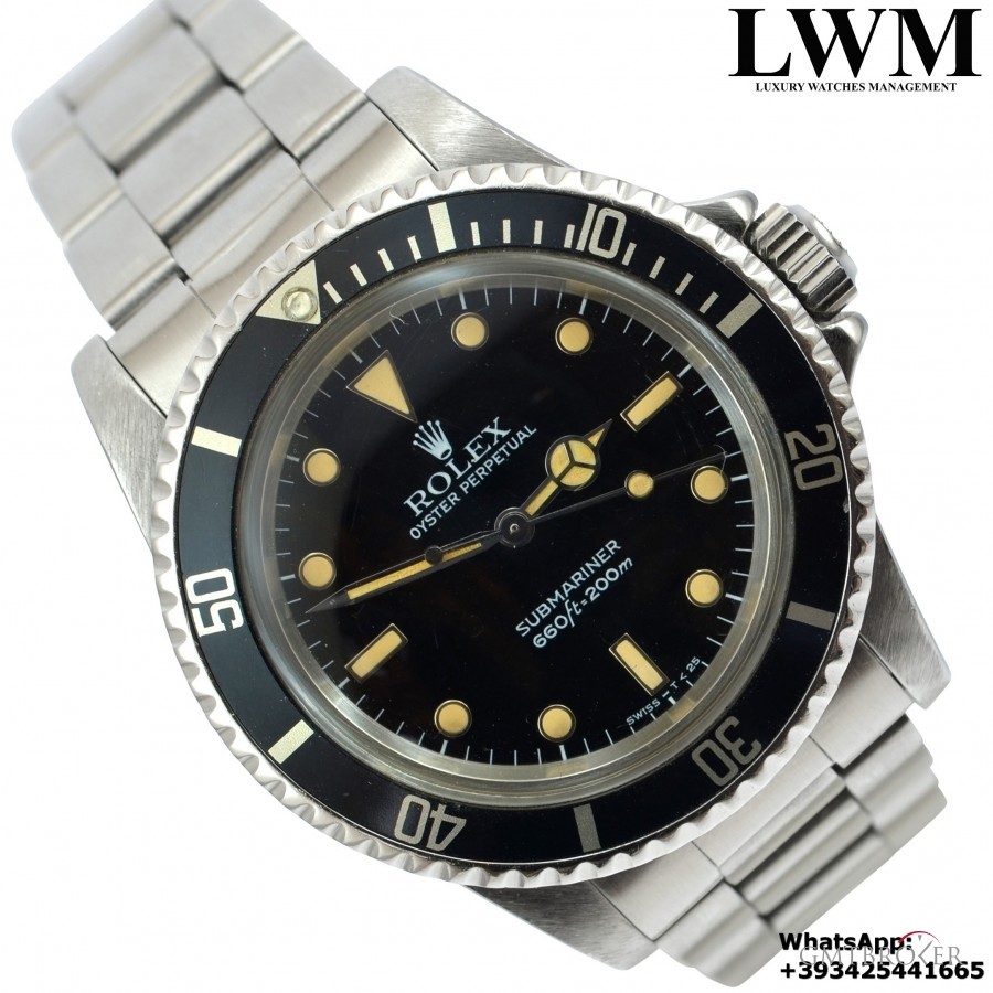 Rolex Submariner 5513 Full Set 1984s 5513 844855
