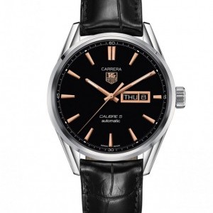 TAG Heuer CARRERA CALIBRE 5 DAY DATE PINK GOLD AR201C.FC6266 322295