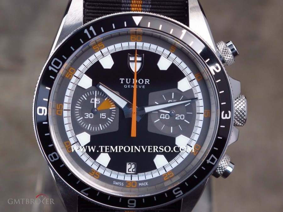 Tudor Chrono Monte-Carlo black dial full set 70330N 613513