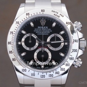 Rolex Daytona Classic black latest series Chromalight po 116520Random 825347