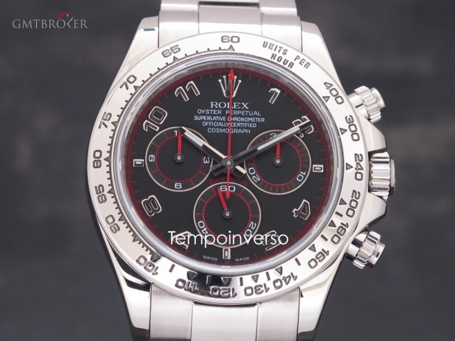 Rolex Cosmograph WG Black racing dial full set 116509Fseries 862013