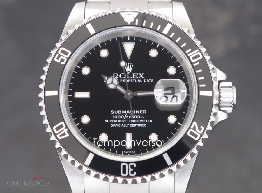 Rolex Date classic Swiss dial full set NOS 16610USeries 821156