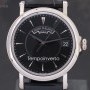 Patek Philippe Officer back white gold black opalin dial full set