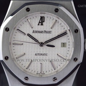 Audemars Piguet Auto 39mm White dial Full set  Discontinued 15300ST.OO.1220ST.01 398873