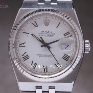 Rolex Datejust Steelgold white Buxley dial box and paper 17014 918443