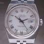 Rolex Datejust Steelgold white Buxley dial box and paper