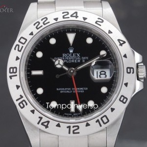 Rolex 2 Black dial 3186 latest series NOS full set 16570Randomseries 892061