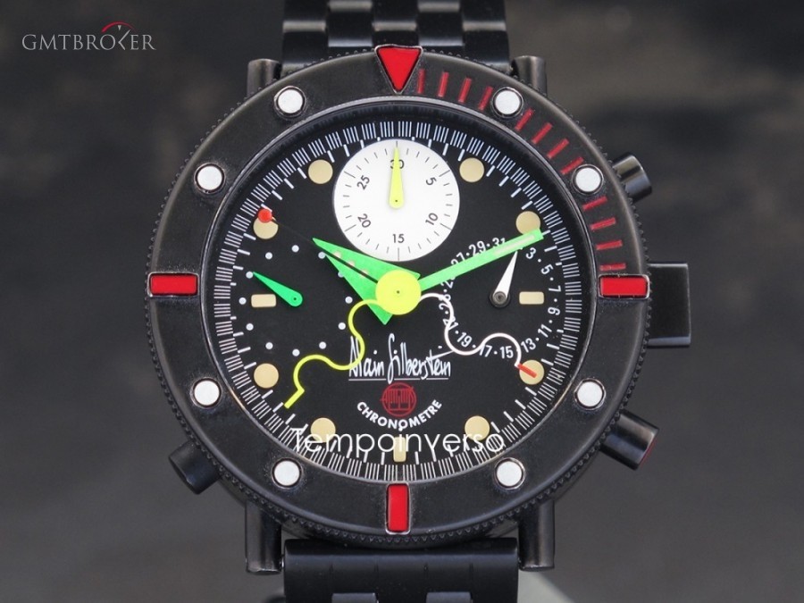 Alain Silberstein Marine Rattrapante PVD Coated Kronomarine 843331