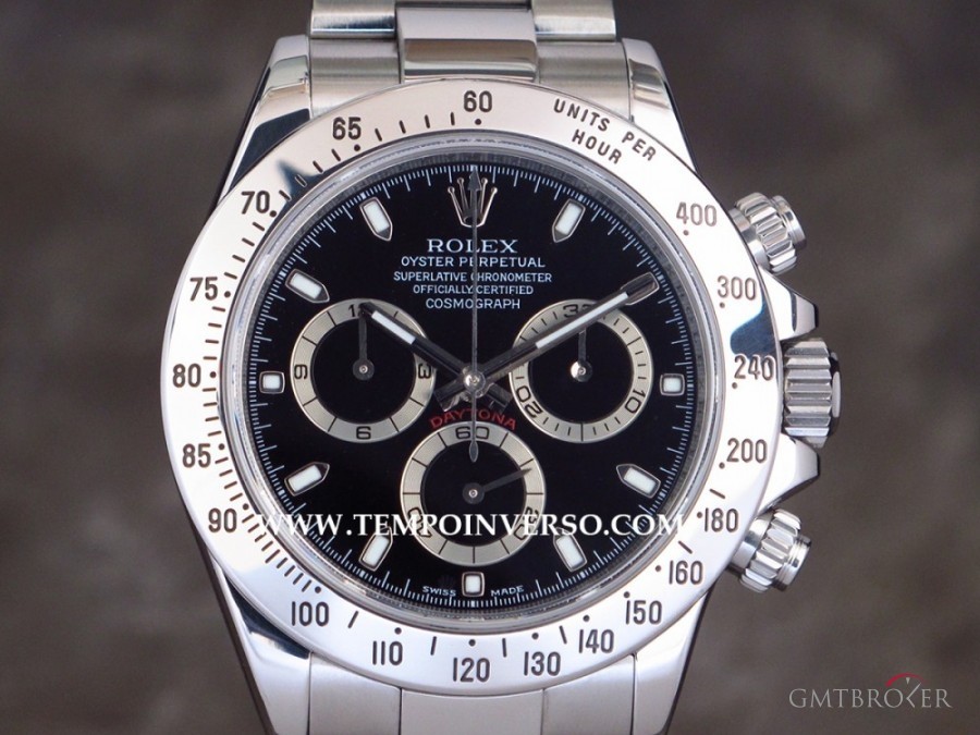 Rolex Cosmograph steel black dial full set 116520ZSeries 582965