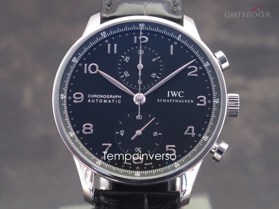 IWC Chrono black dial full set  serviced 2019 3714 865436