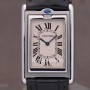 Cartier Basculante steel hand-wound mechanical box and 2