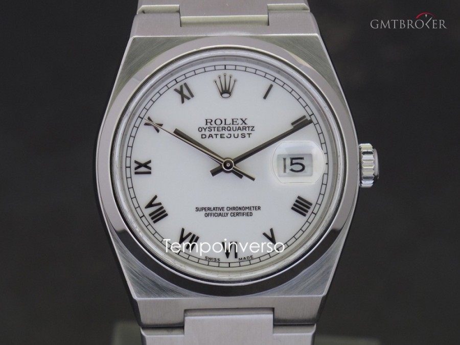 Rolex Datejust white roman dial full set 17000Aseries 876014
