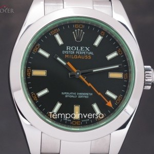 Rolex Green glass black dial full set 116400GV 896456