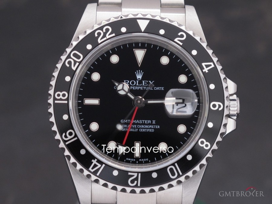 Rolex II Classic black  coca Matching number full set 16710DSeries 854603