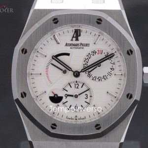 Audemars Piguet Dual time white dial AP box  AP registered certifi 26120ST.OO.1220ST.01 837322