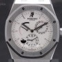 Audemars Piguet Dual time white dial AP box  AP registered certifi
