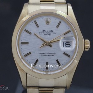 Rolex Oyster perpetual date Yellow gold 14K full set NOS 1500 891524
