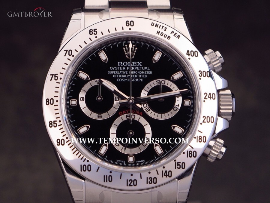 Rolex Cosmograph steel black dial full set and unused La 116520 640269