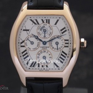 Cartier Perpetual calendar GMT rose gold Collection Prive 2666W1542851 831671