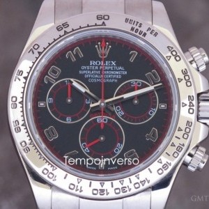 Rolex Cosmograph white gold black dial full set 116509Zseries 767455